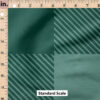 Ruler Scale for Merry Little Buffalo Check (Emerald) by Krystal Winn Design